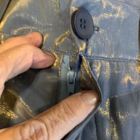 Shein Size Medium (6) high waist pleated front dress shorts - Picture 6 of 9